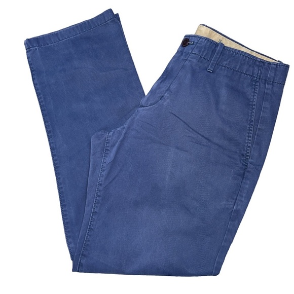 Men’s Navy Blue Gap The Lived In Straight Pants - Picture 1 of 8
